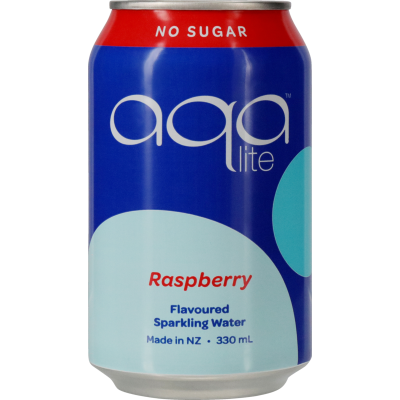 Aqa Raspberry Sparkling Water - 330ml
