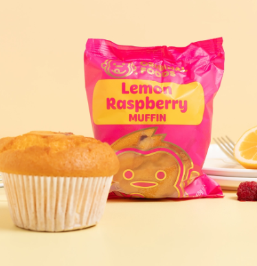 Mega Muffin Lemon Raspberry - 12 x 140g