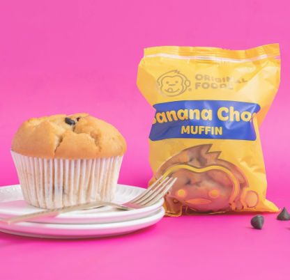 Mega Muffin Banana Chocolate - 12 x 140g
