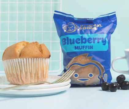 Mega Muffin Blueberry - 12 x 140g