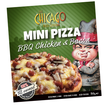 Chicago Mini Pizza - BBQ Chicken (24 x 150g)