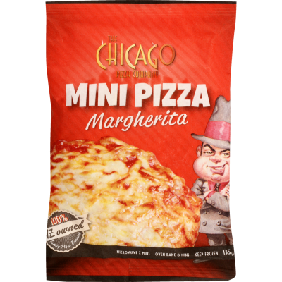 Chicago Mini Pizza - Margherita (24 x 150g)