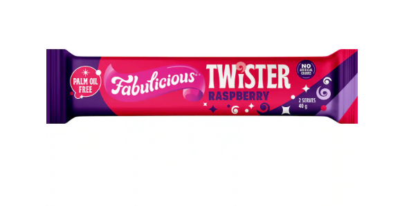 Fabulicious Raspberry Twister - 24 x 40g