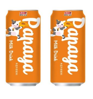 Rico Papaya Milk Can - 480ml