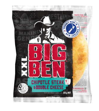 XL Chipotle, Steak & Cheese Pie 210g