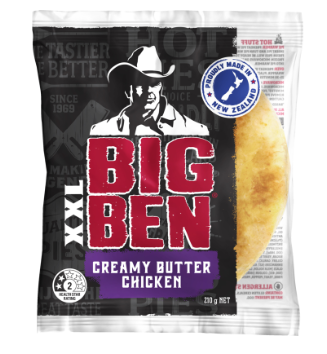 XL Creamy Butter Chicken Pie 210g